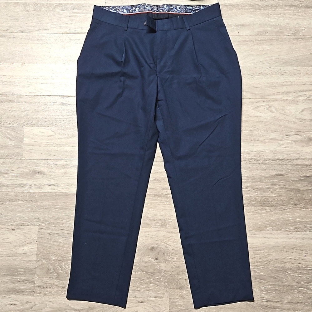 New! BOOHOO DRESS PANTS SIZE 32R DARK BLUE